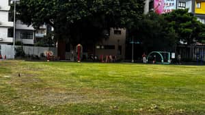 Outdoor fitness spot in Zhubei City, Hsinchu County