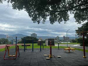 淡水河畔公園