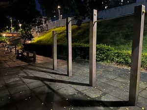 雙溪河濱公園近士林橋下